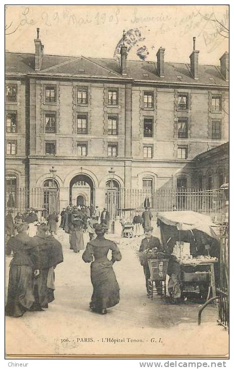 PARIS HOPITAL TENON