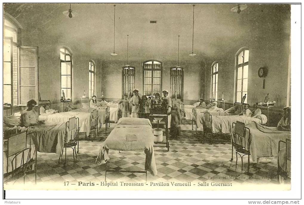 PARIS  -  HOPITAL TROUSSEAU - Pavillon Verneuil - Salle Guersant
