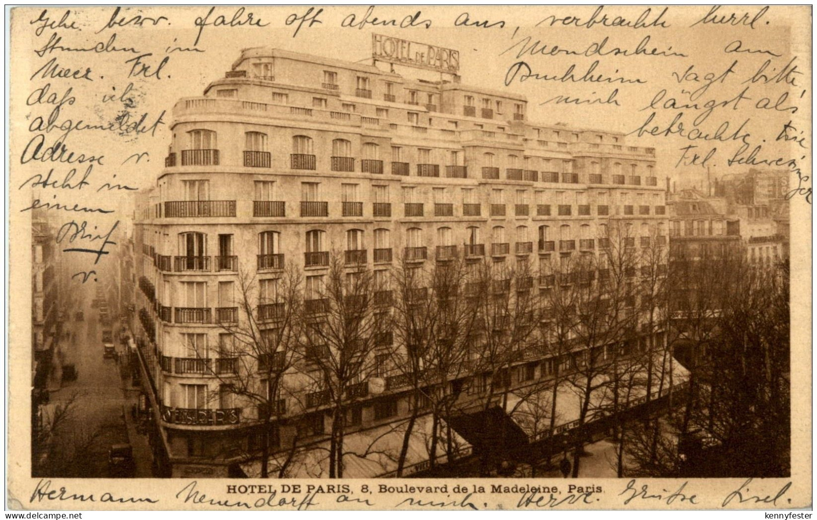 Paris - Hotel de Paris