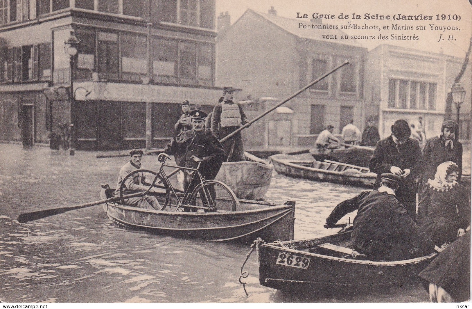 PARIS(INONDATION 1910)