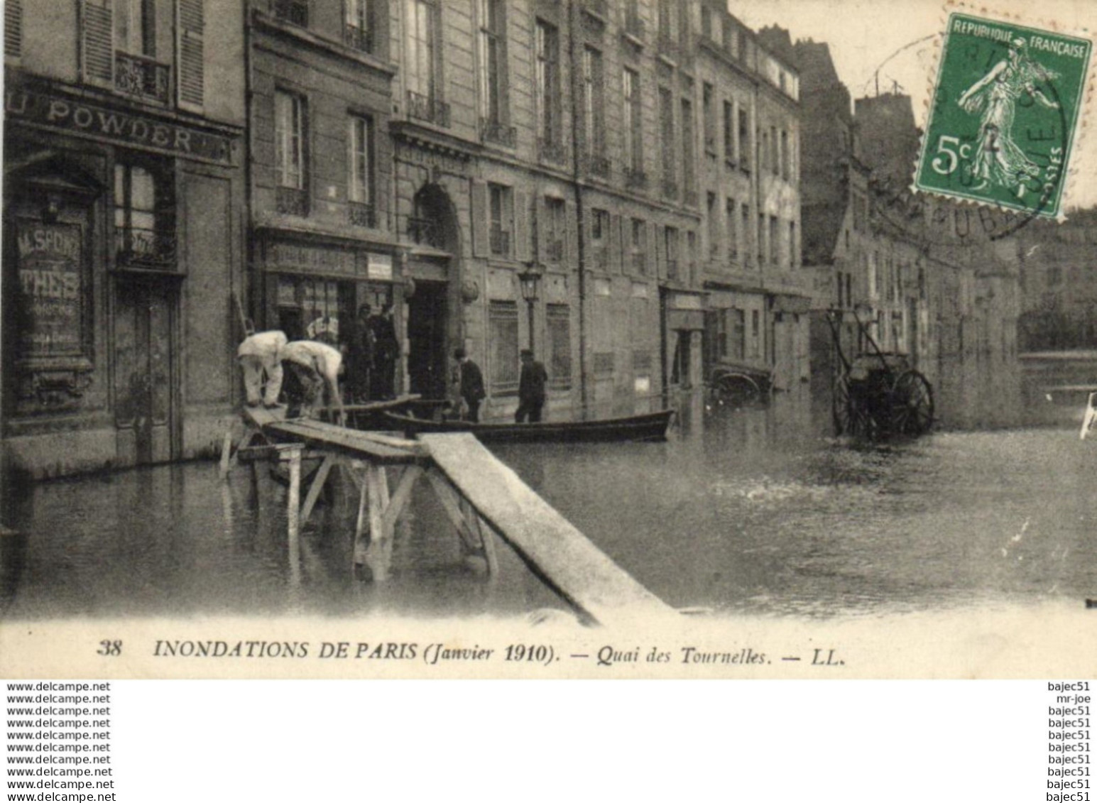 Paris - inondation janvier 1910