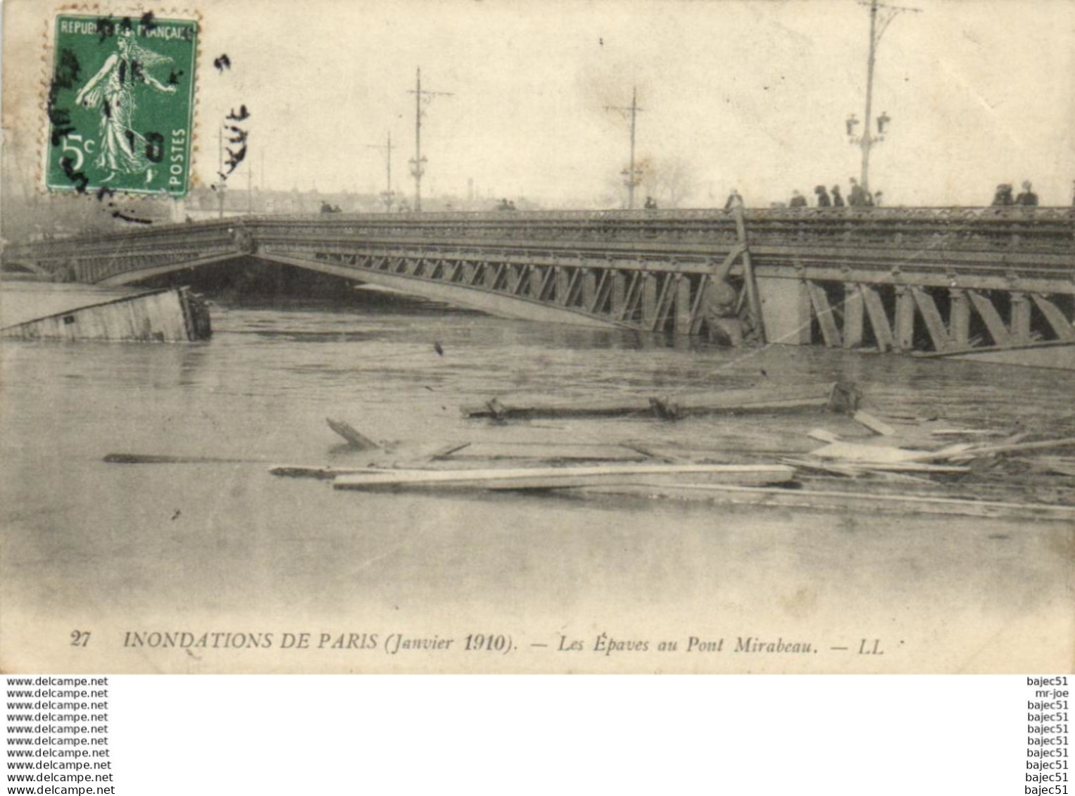 Paris - inondation janvier 1910