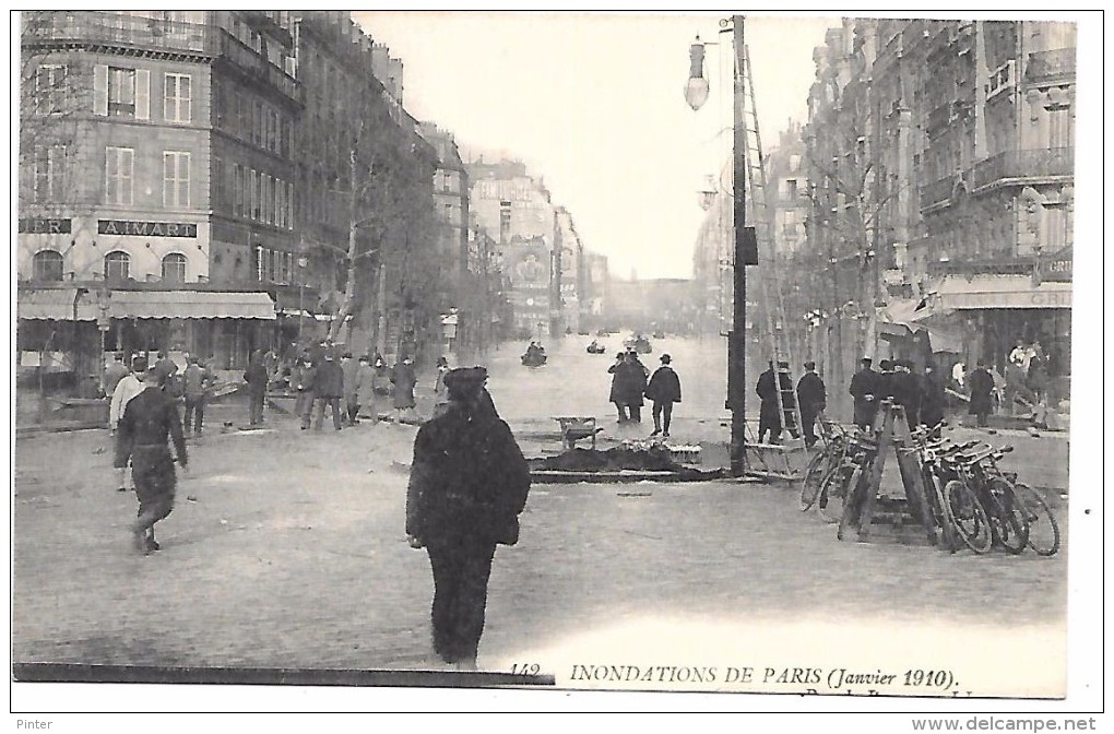 PARIS - Inondations de Paris 1910
