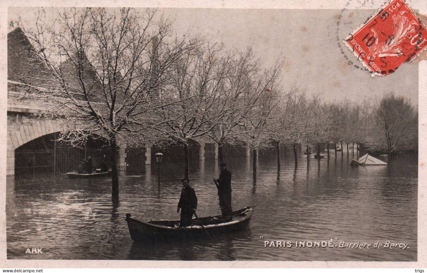 Paris (inondé) - Barrière de Bercy