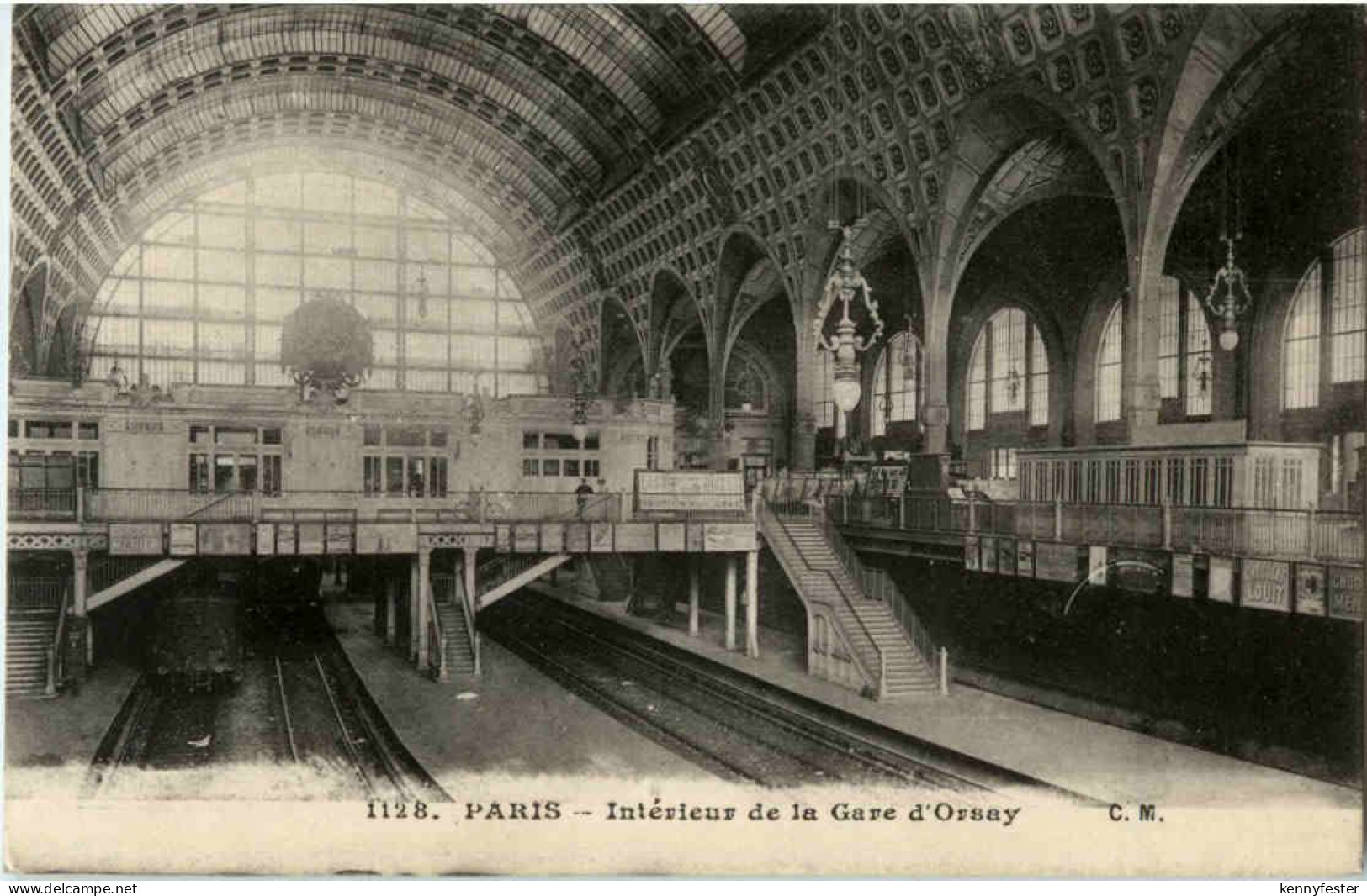 Paris - Interieur de la Gare d Orsay
