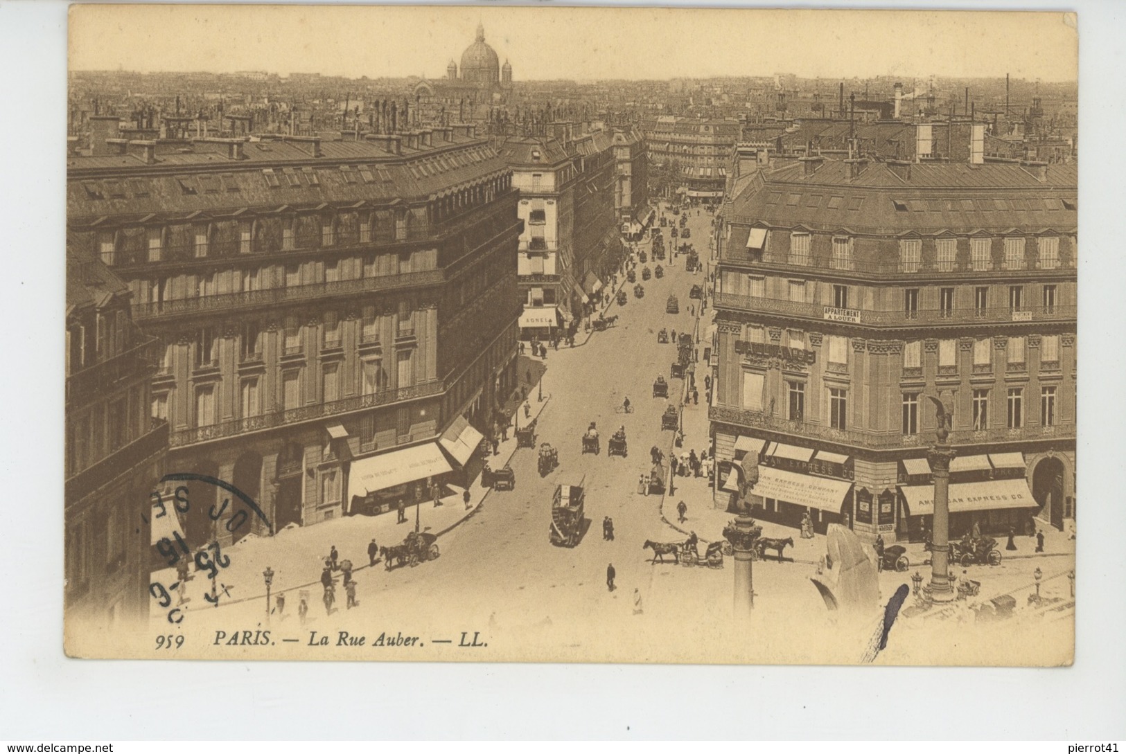 PARIS - IXème arrondissement - La Rue Auber