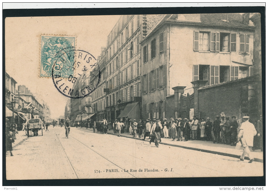 PARIS - IXème arrondissement - La Rue de Flandre