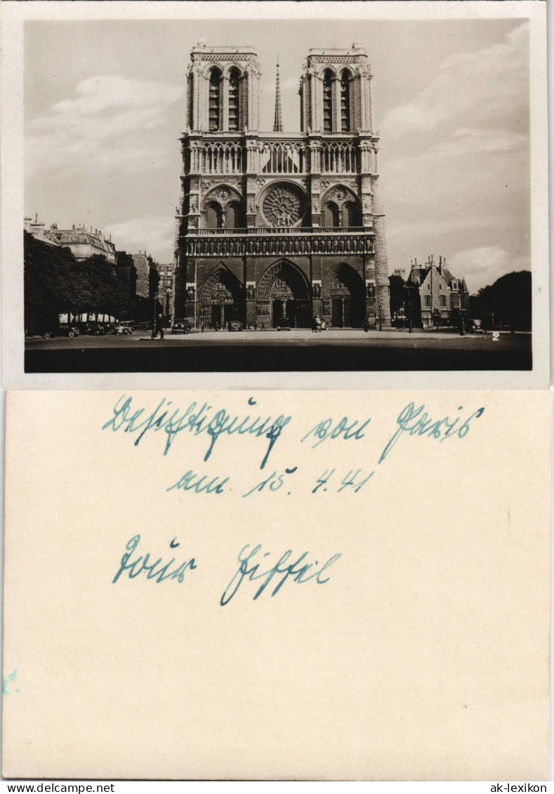 Paris Kathedrale Notre-Dame - Besetzung 1941