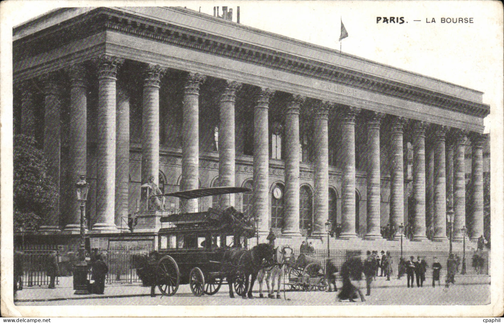 Paris - La Bourse - CPA