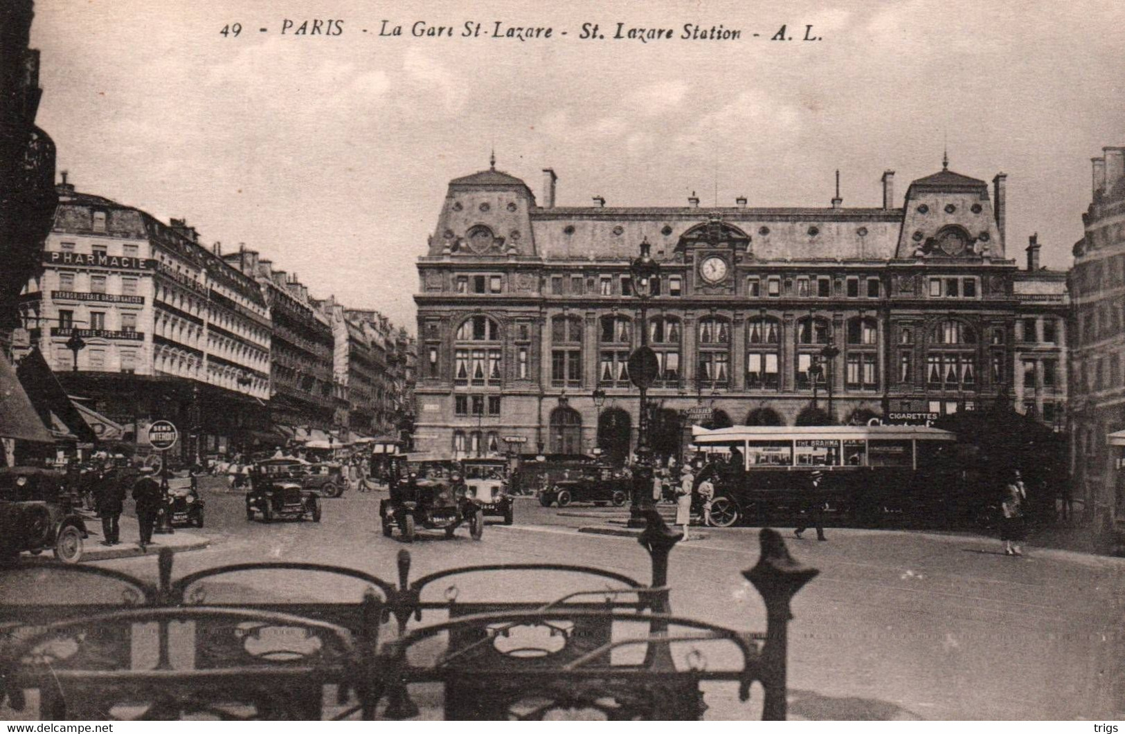 Paris - la Gare St. Lazare