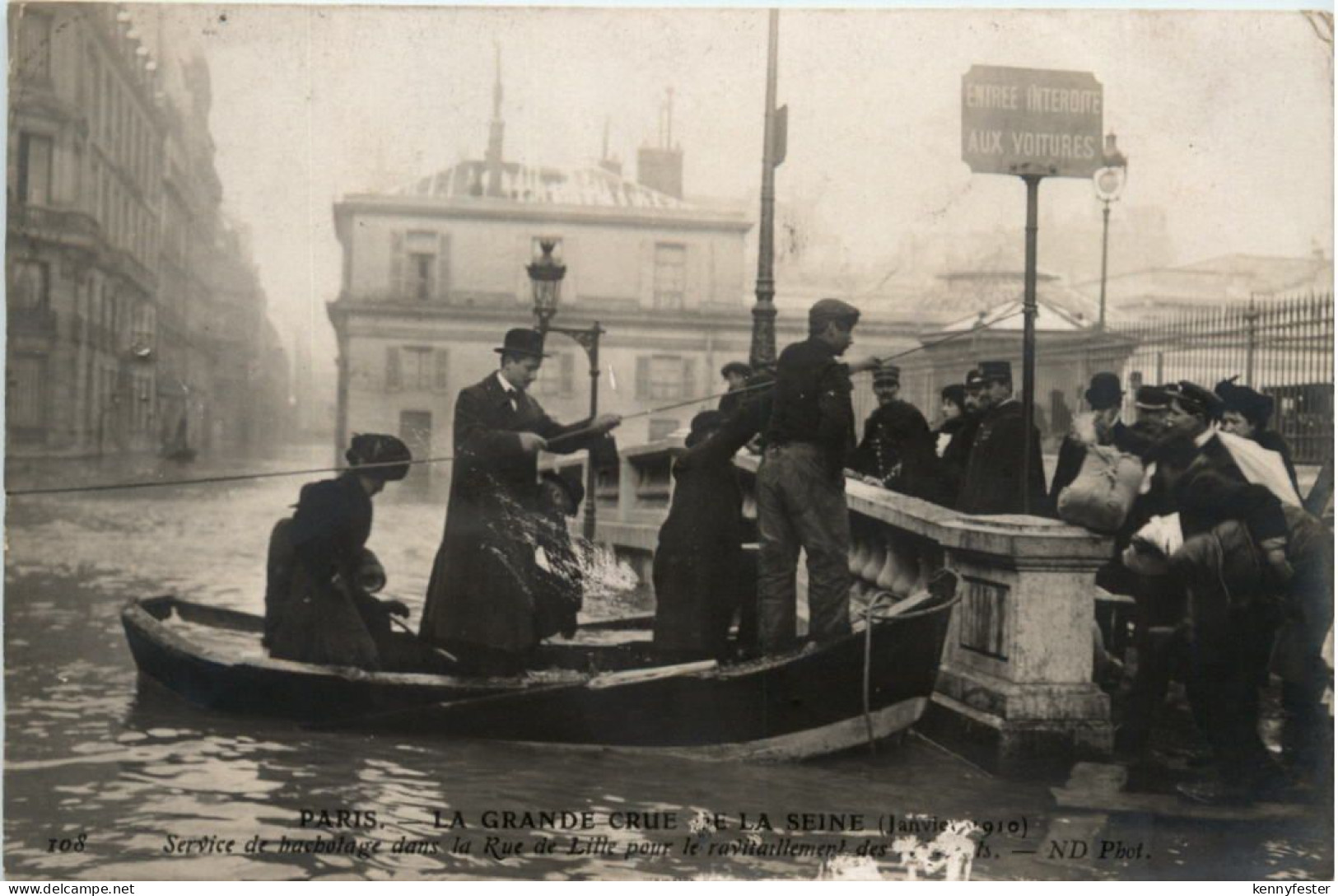 Paris - La Grande Crue 1910