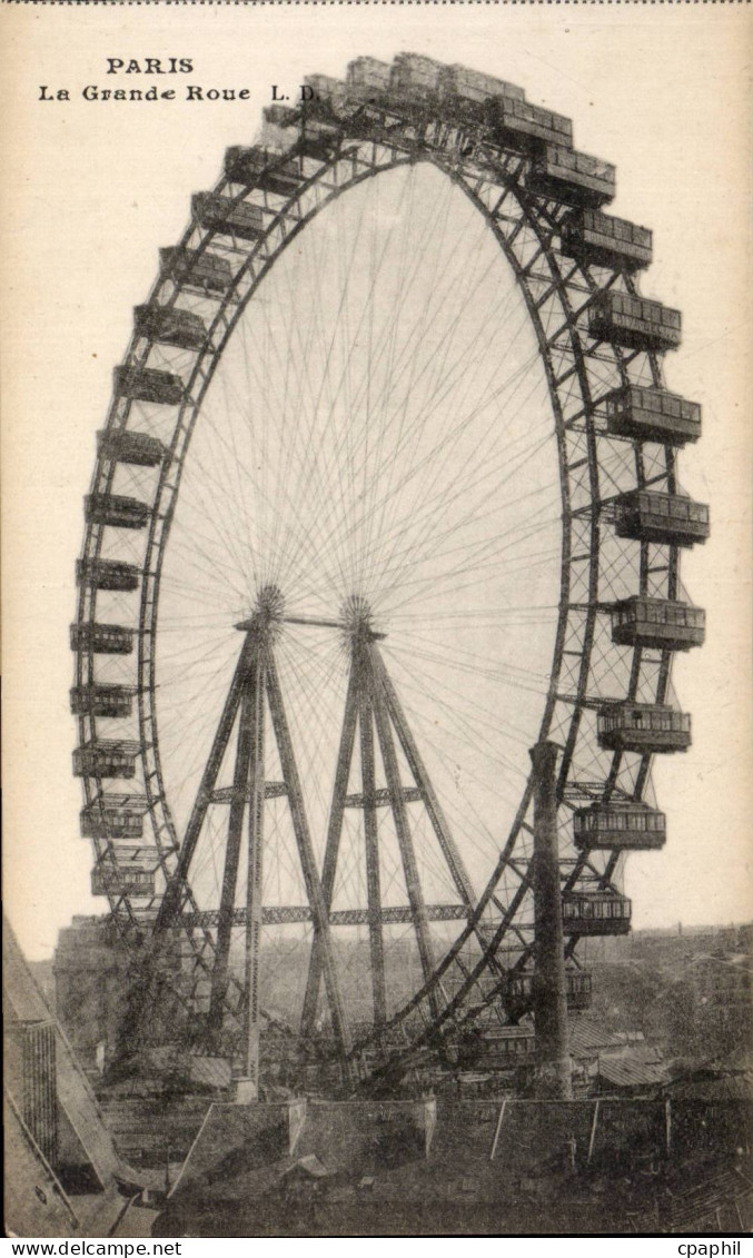 Paris - La Grande Roue - CPA