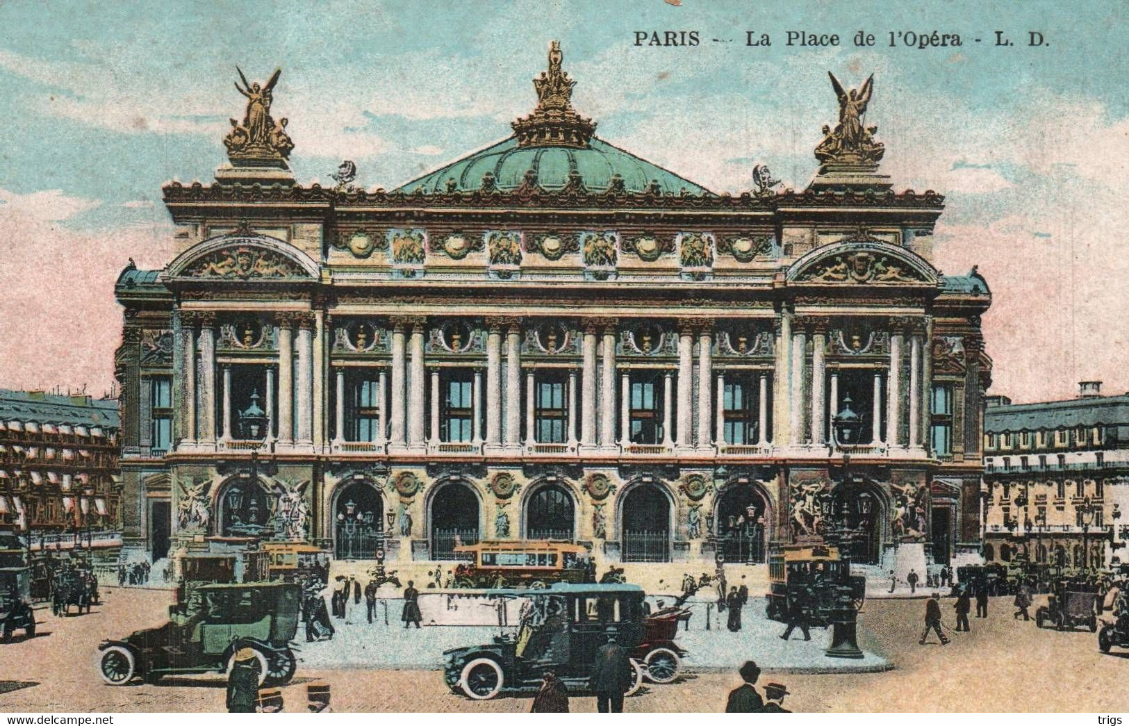 Paris - la Place de l'Opéra