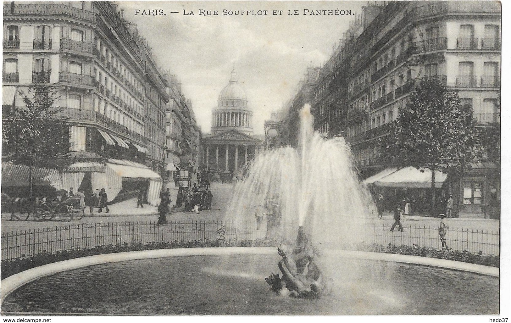 Paris - La rue Soufflot et le Panthéon