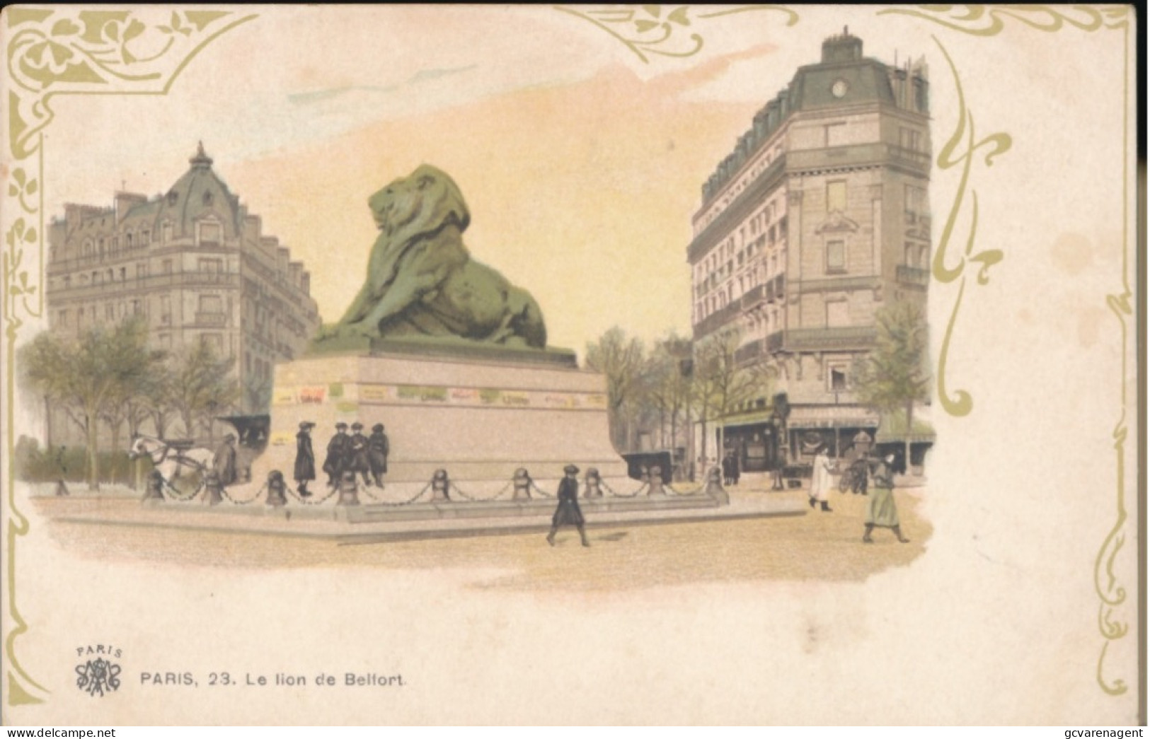 PARIS       LE LION DE BELFORT