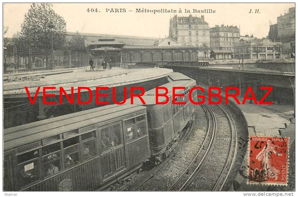 PARIS           METRO   A LA BASTILLE