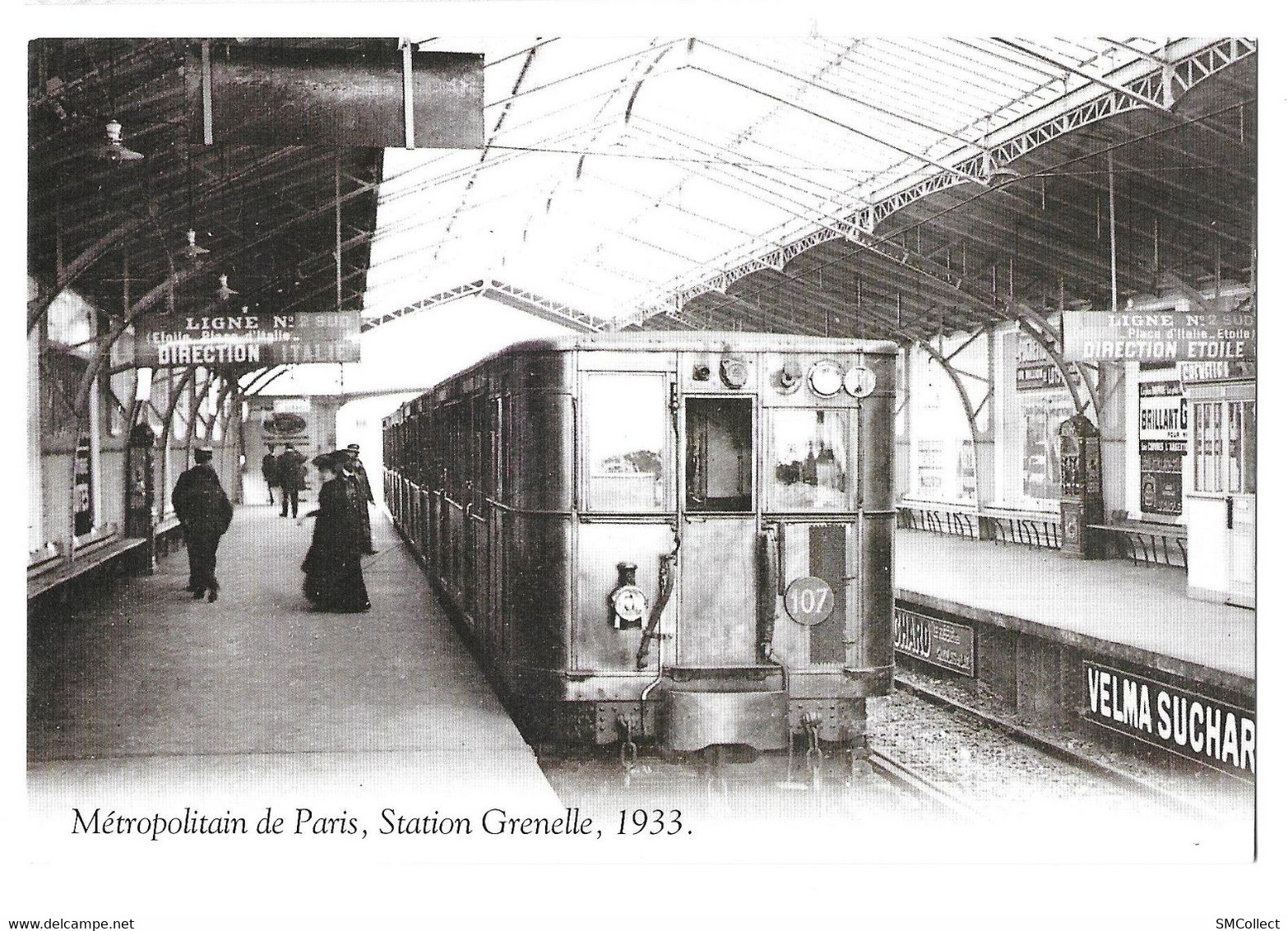 Paris. Métro, station Grenelle (GF2599)