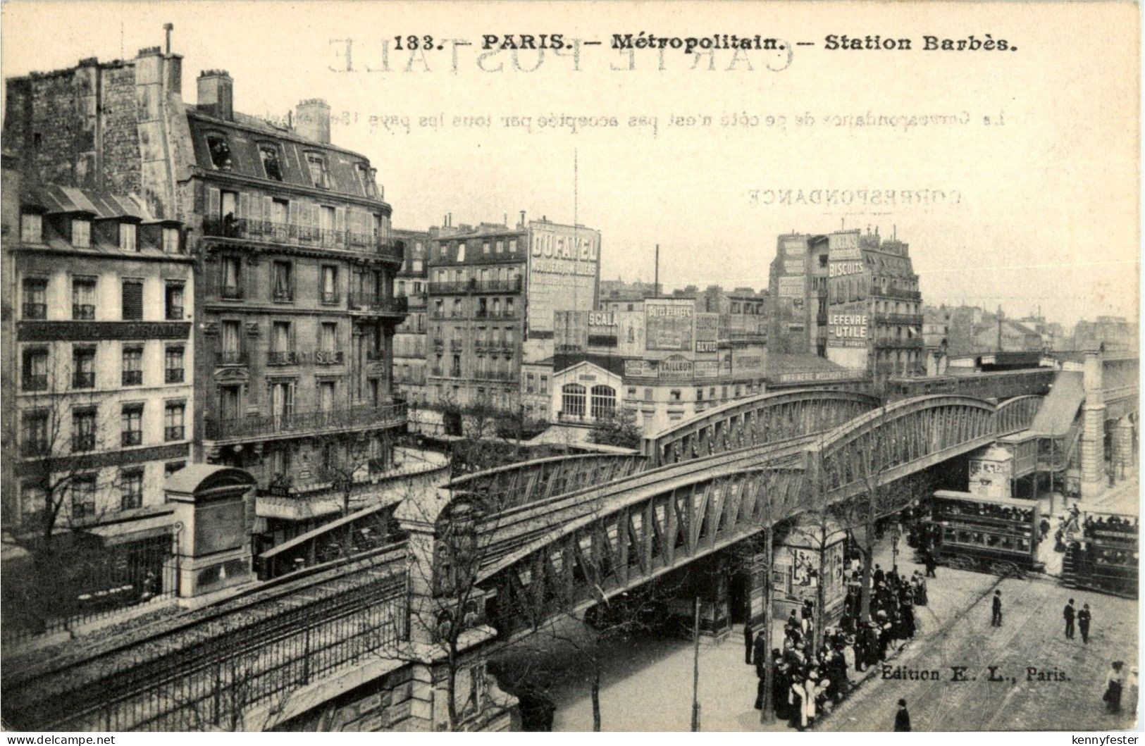 Paris - Metropolitain - Station Barbes
