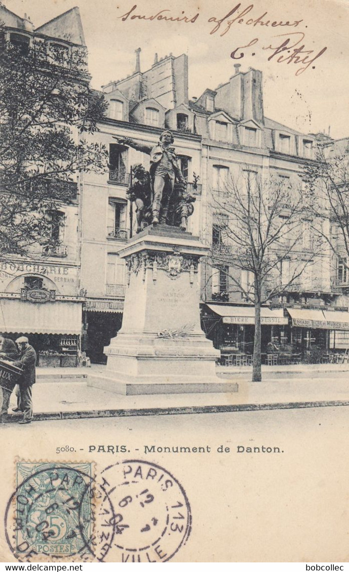 PARIS: Monument de Danton