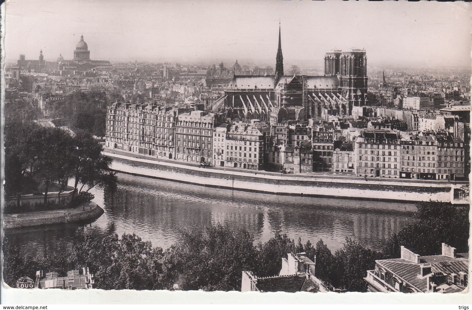 Paris - Panorama de la Cité
