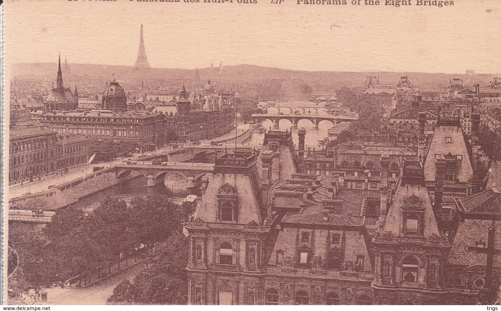 Paris - Panorama des Huit Ponts