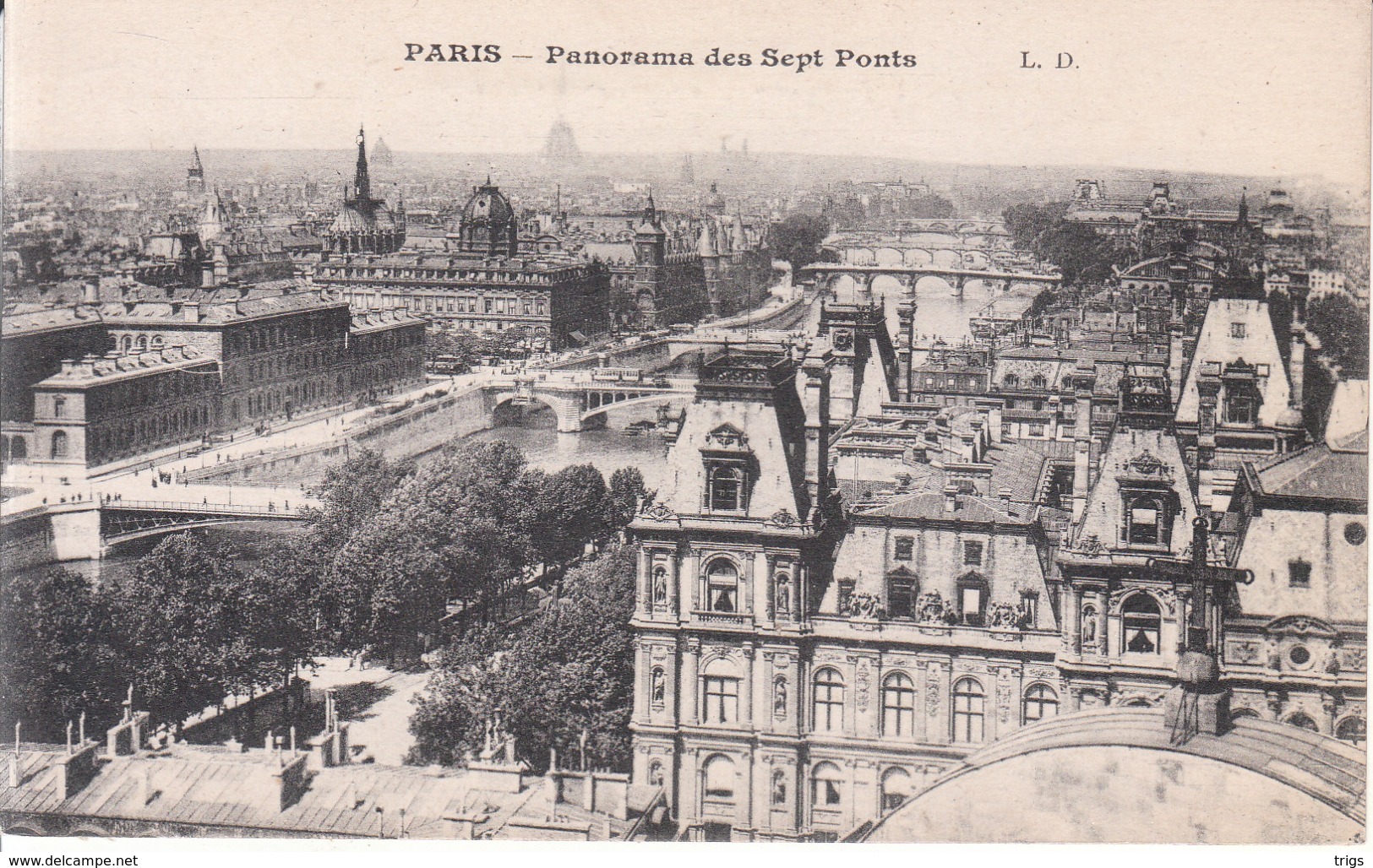 Paris - Panorama des Sept Ponts