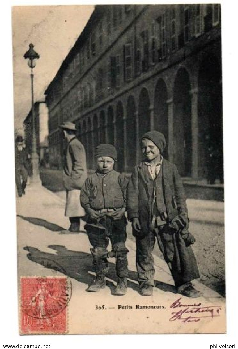 PARIS PETITS METIERS LES PETITS RAMONEURS ANIMEE