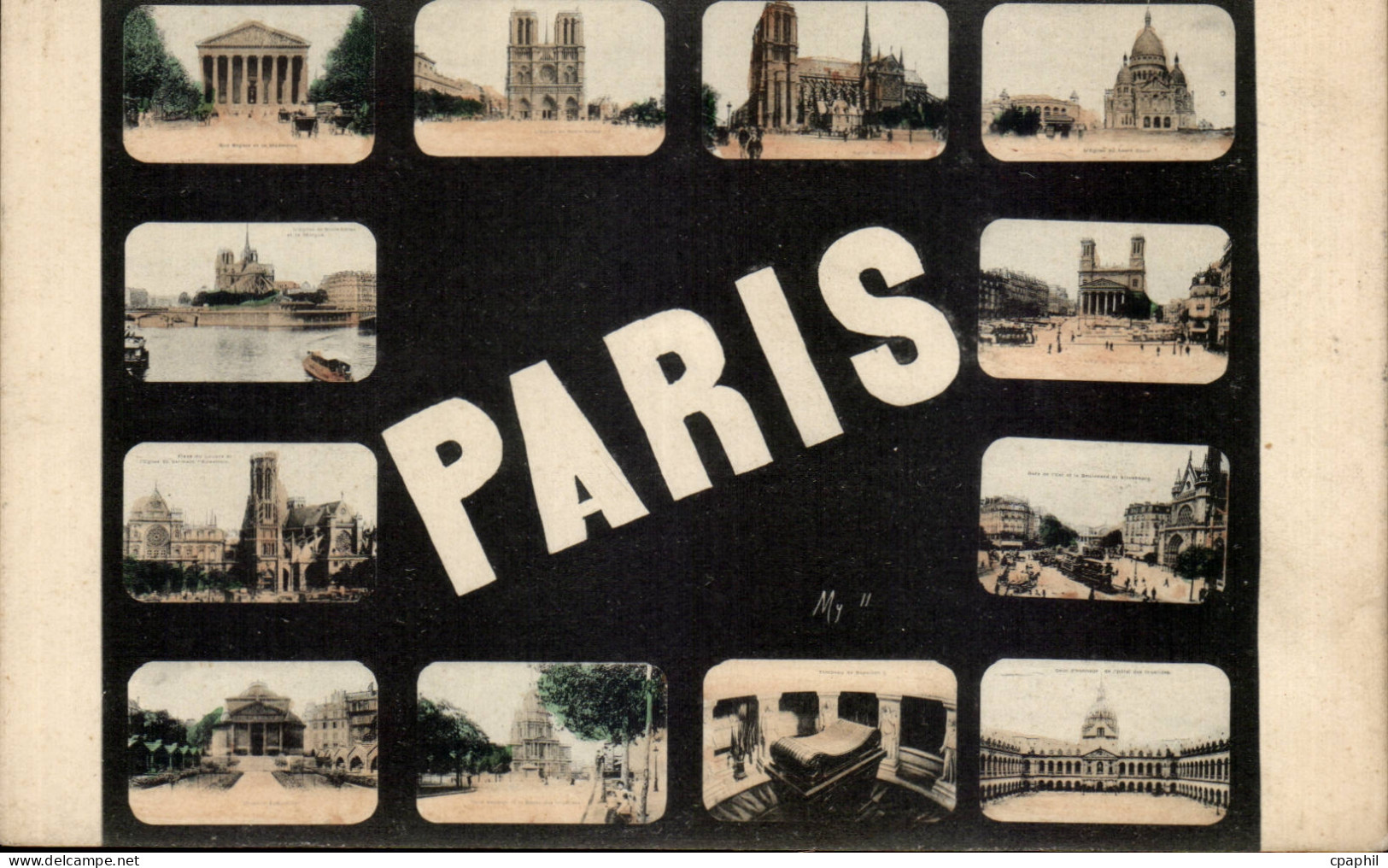 Paris - Souvenir - CPA