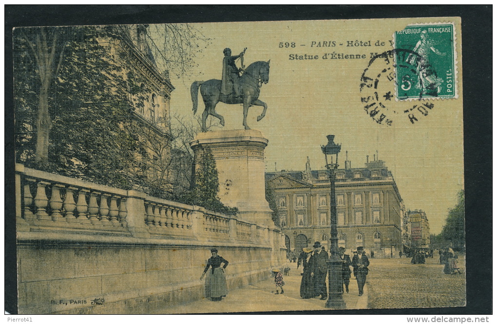 PARIS - Statue d' ETIENNE MARCEL