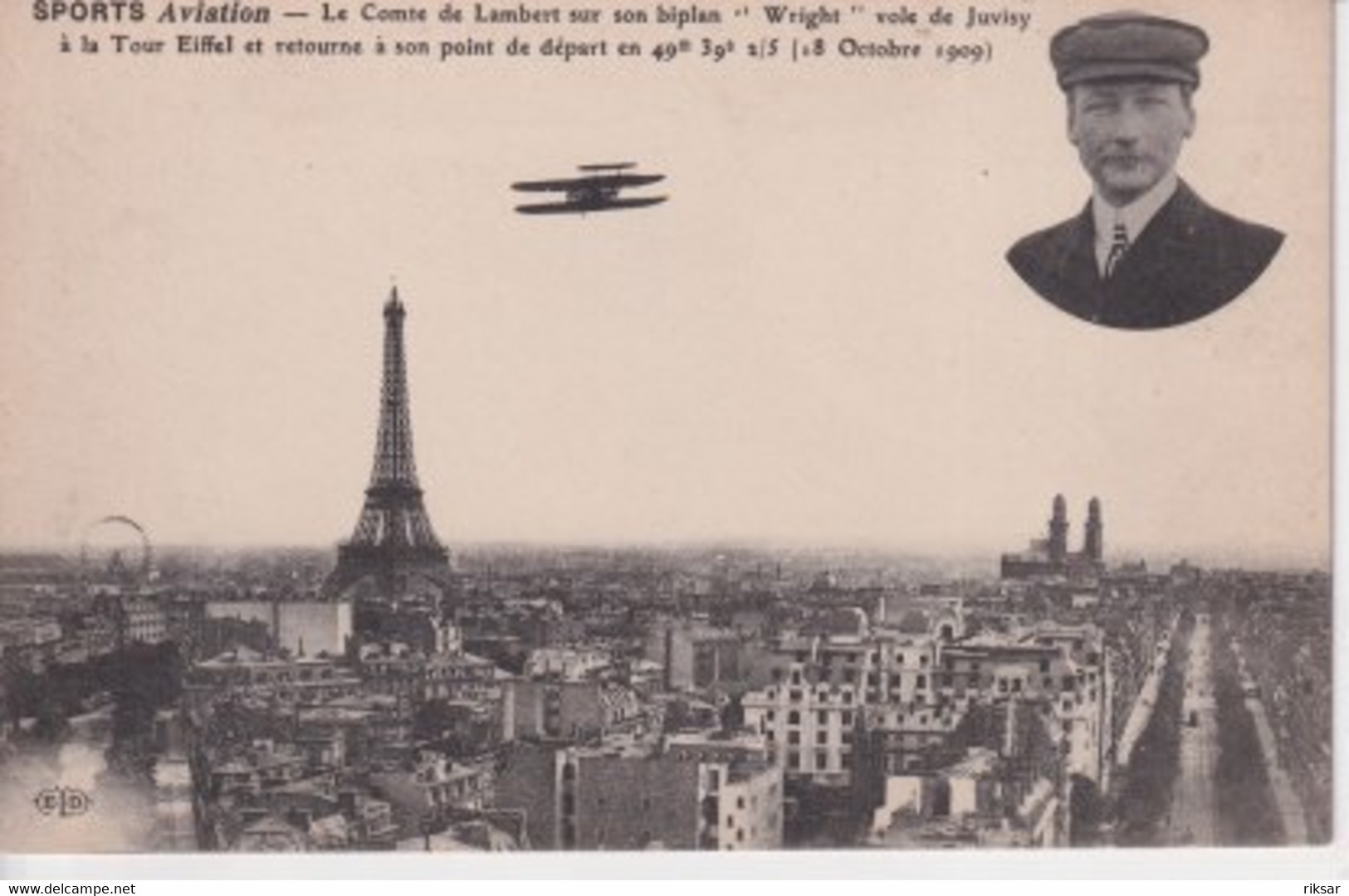 PARIS(TOUR EIFFEL)AVIATION(JUVISY)