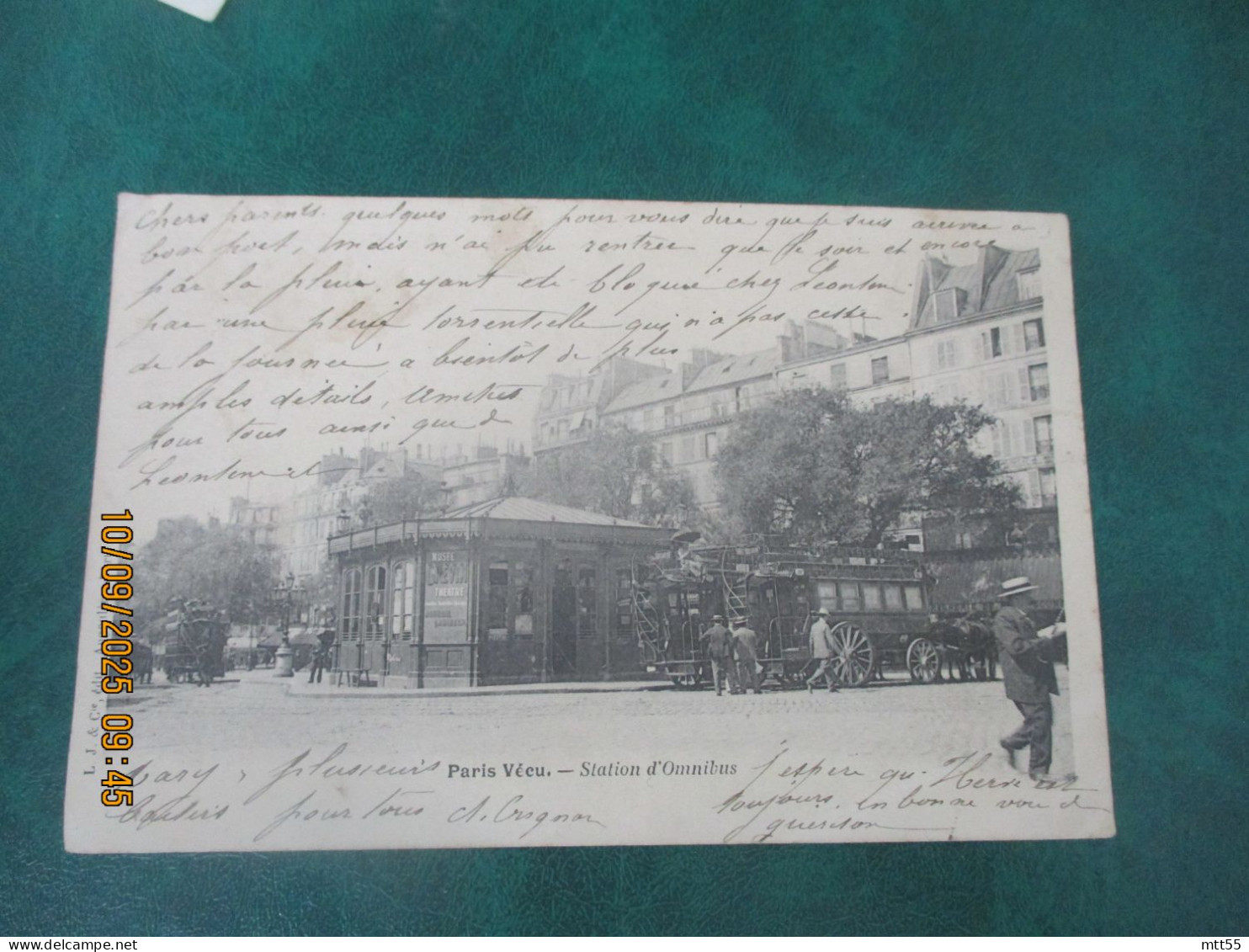 PARIS VECU STATION OMNIBUS