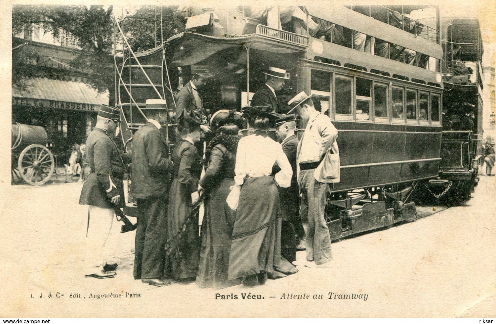 PARIS VECU(TRAMWAY)