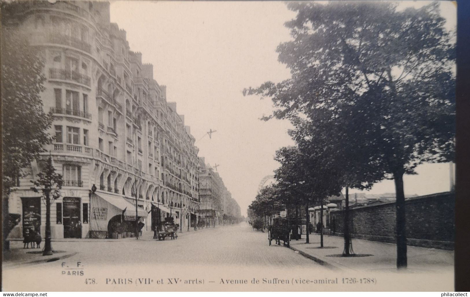 Paris (VIIe et XVe) Avenue de Suffren 19?? Tres Rare 19??