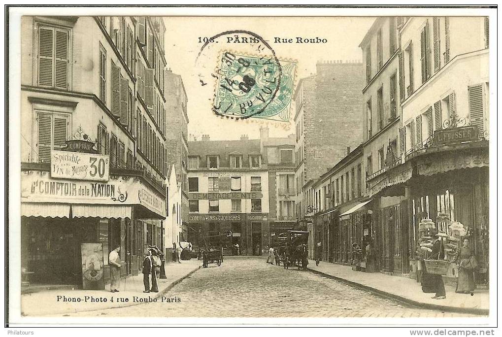 PARIS XII  -  Rue Roubo