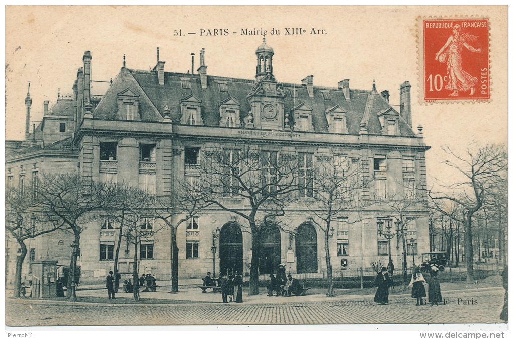 PARIS - XIIIème arrondissement - La Mairie
