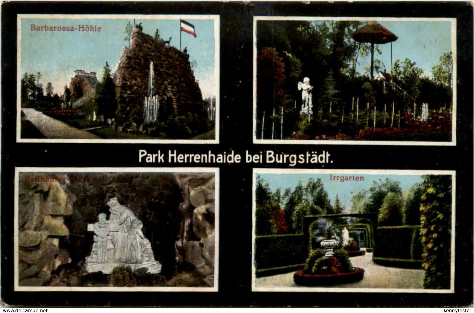 Park Herrenhaide bei Burgstädt, div. Bilder