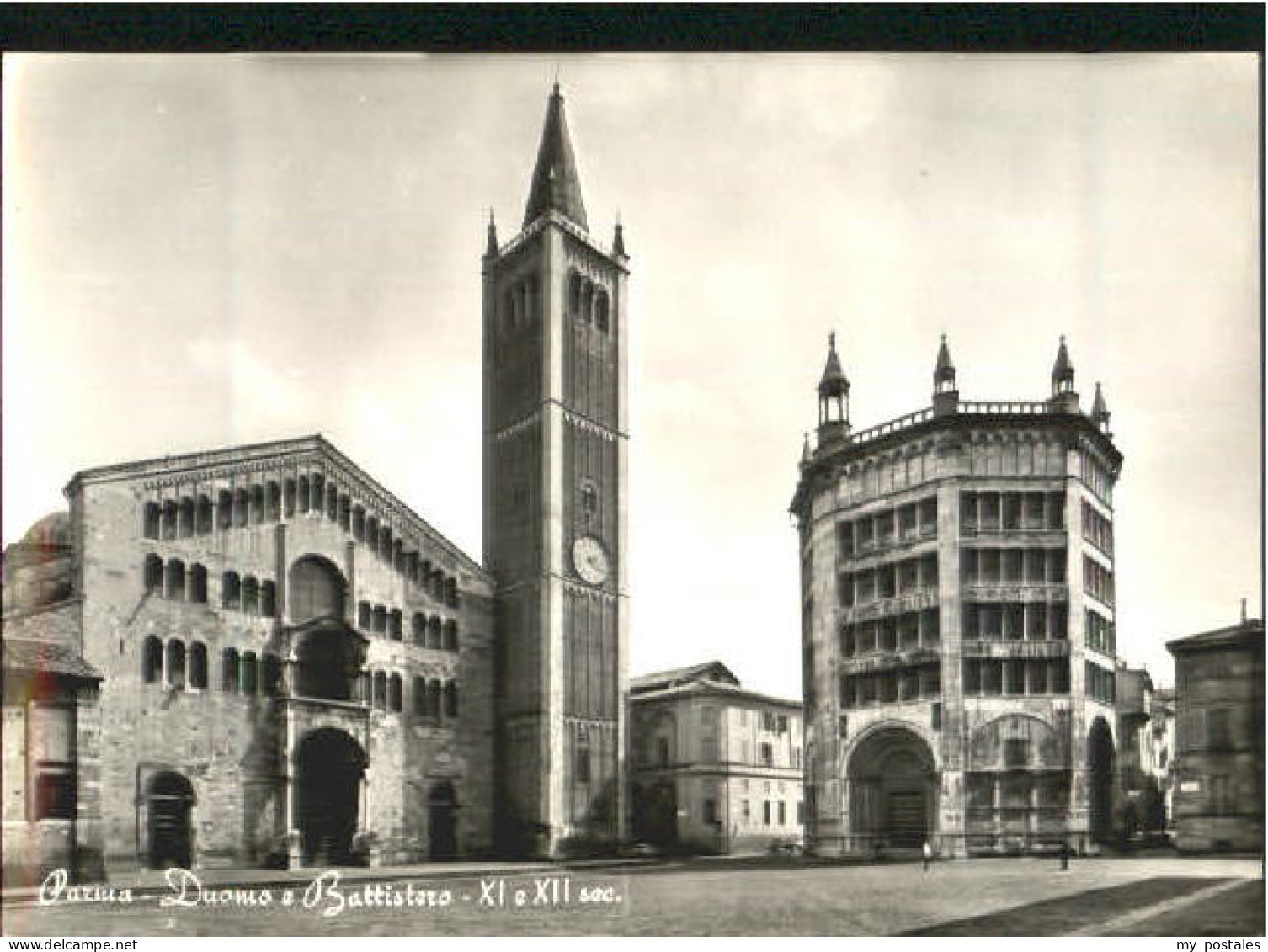 Parma Emilia-Romagna Dom ungelaufen ca. 1965