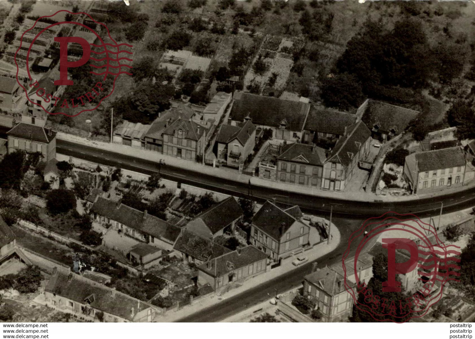 PARON -- VUE GENERALE. Francia  France Frankreich