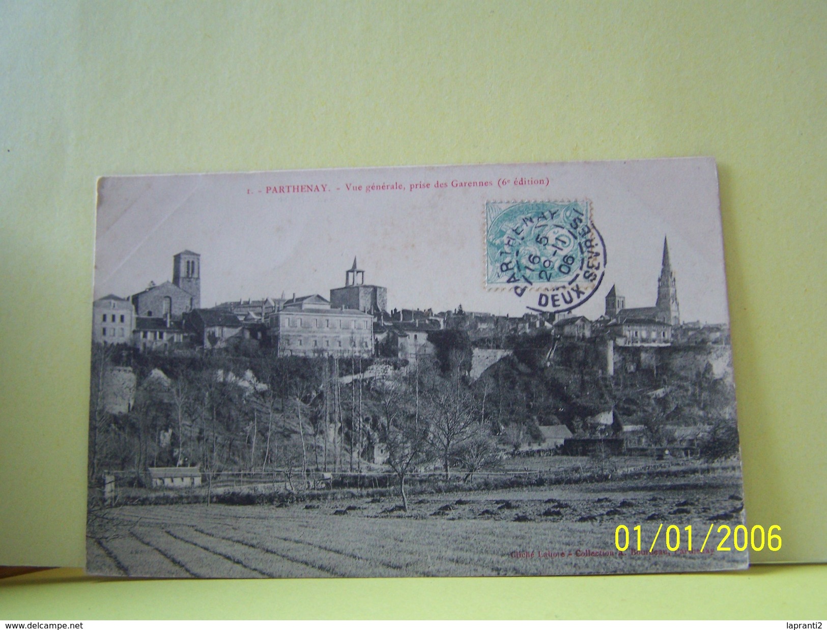PARTHENAY (DEUX-SEVRES)  VUE GENERALE, PRISE DES GARENNES.