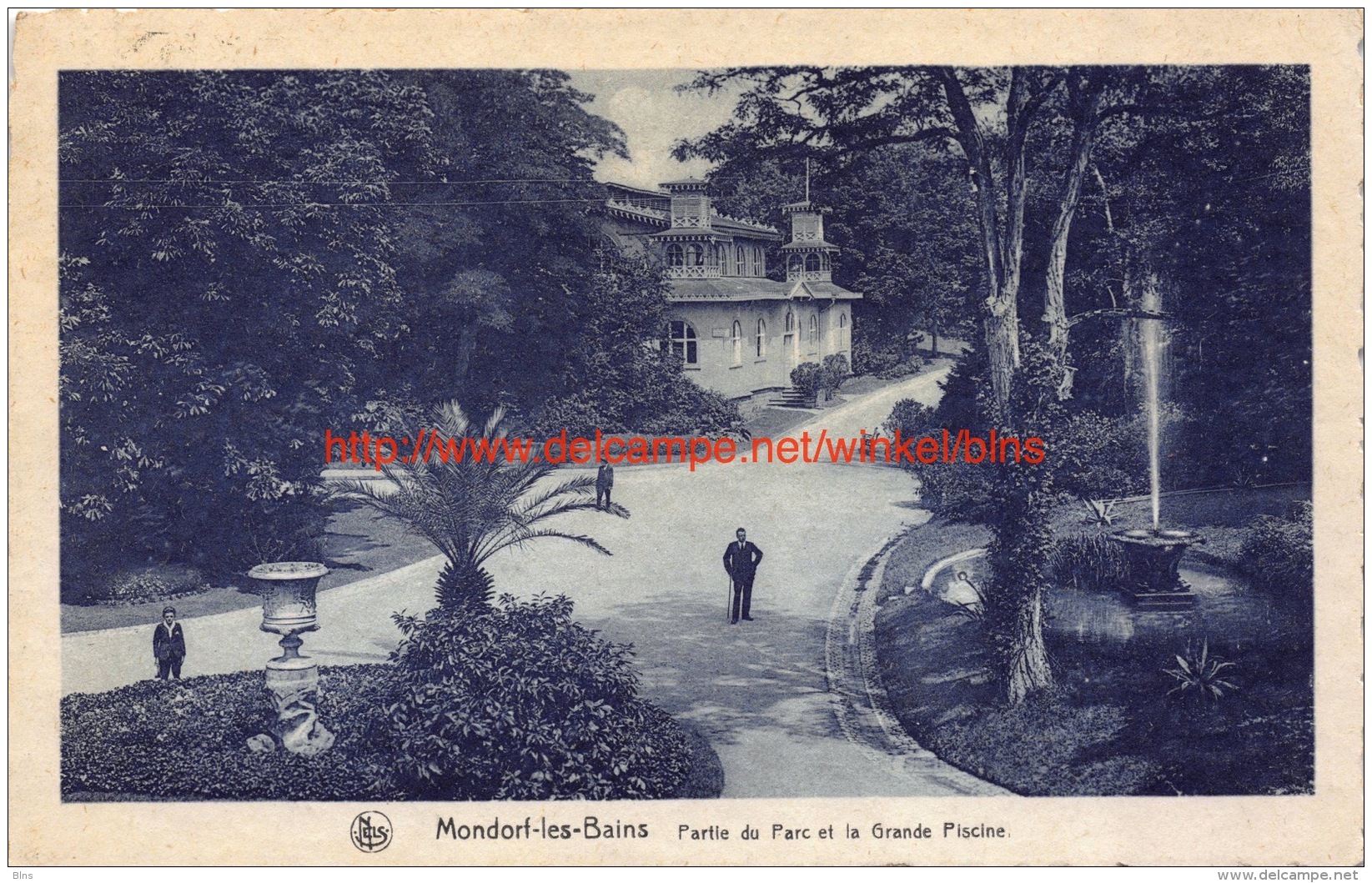 Partie du Parc et la Grande Piscine - Mondorf-les-Bains