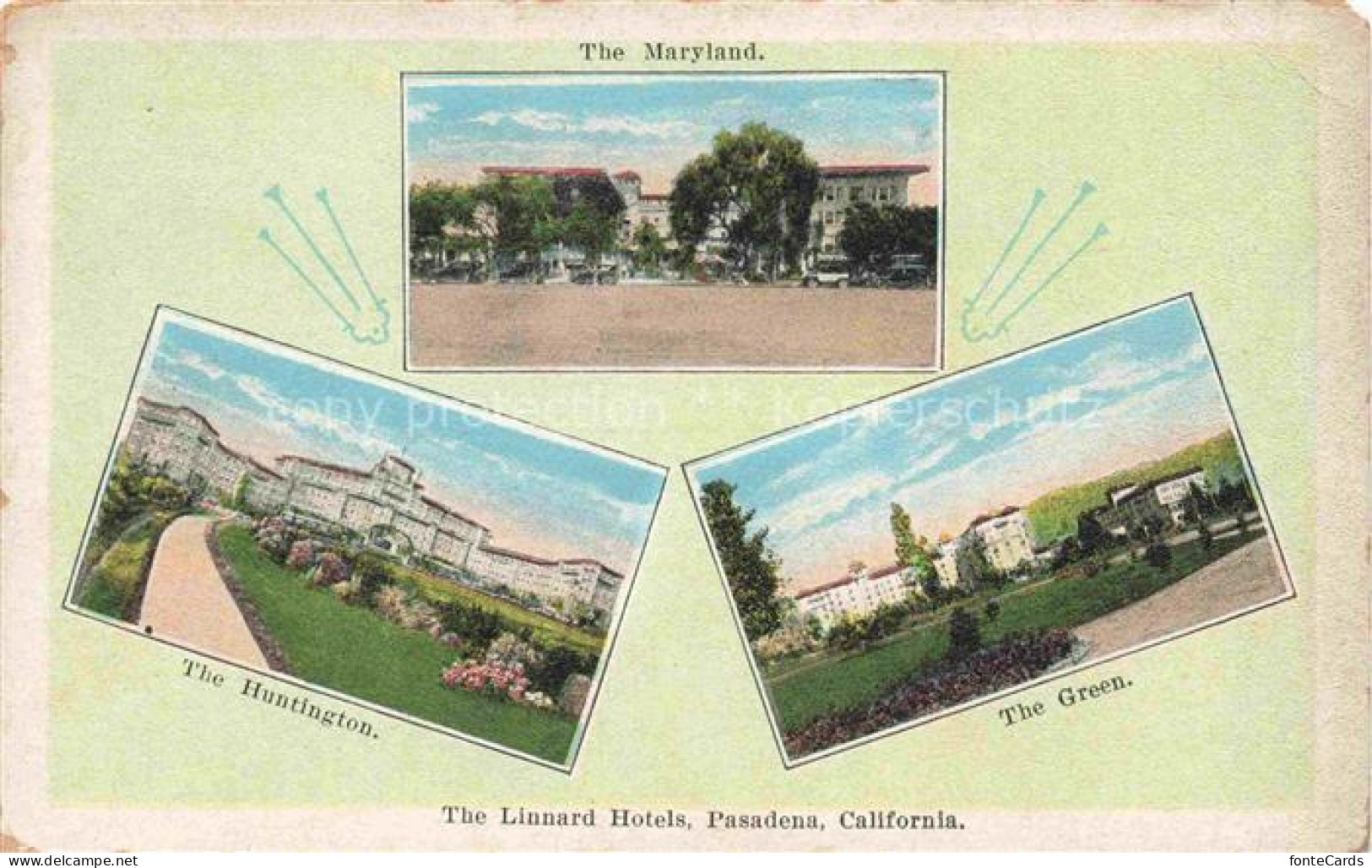 Pasadena California USA The Linnard Hotels Maryland Huntington Green