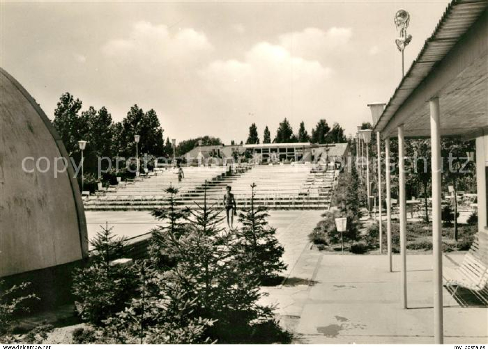 Pasewalk Mecklenburg Vorpommern Lindenbad Kulturtrakt