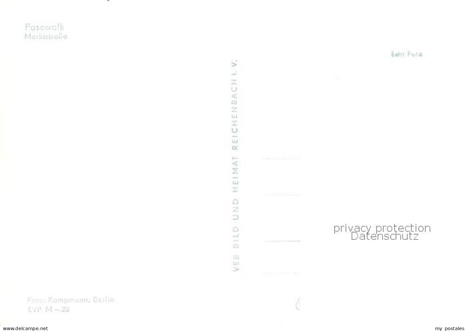 Pasewalk Mecklenburg Vorpommern Marktstrasse