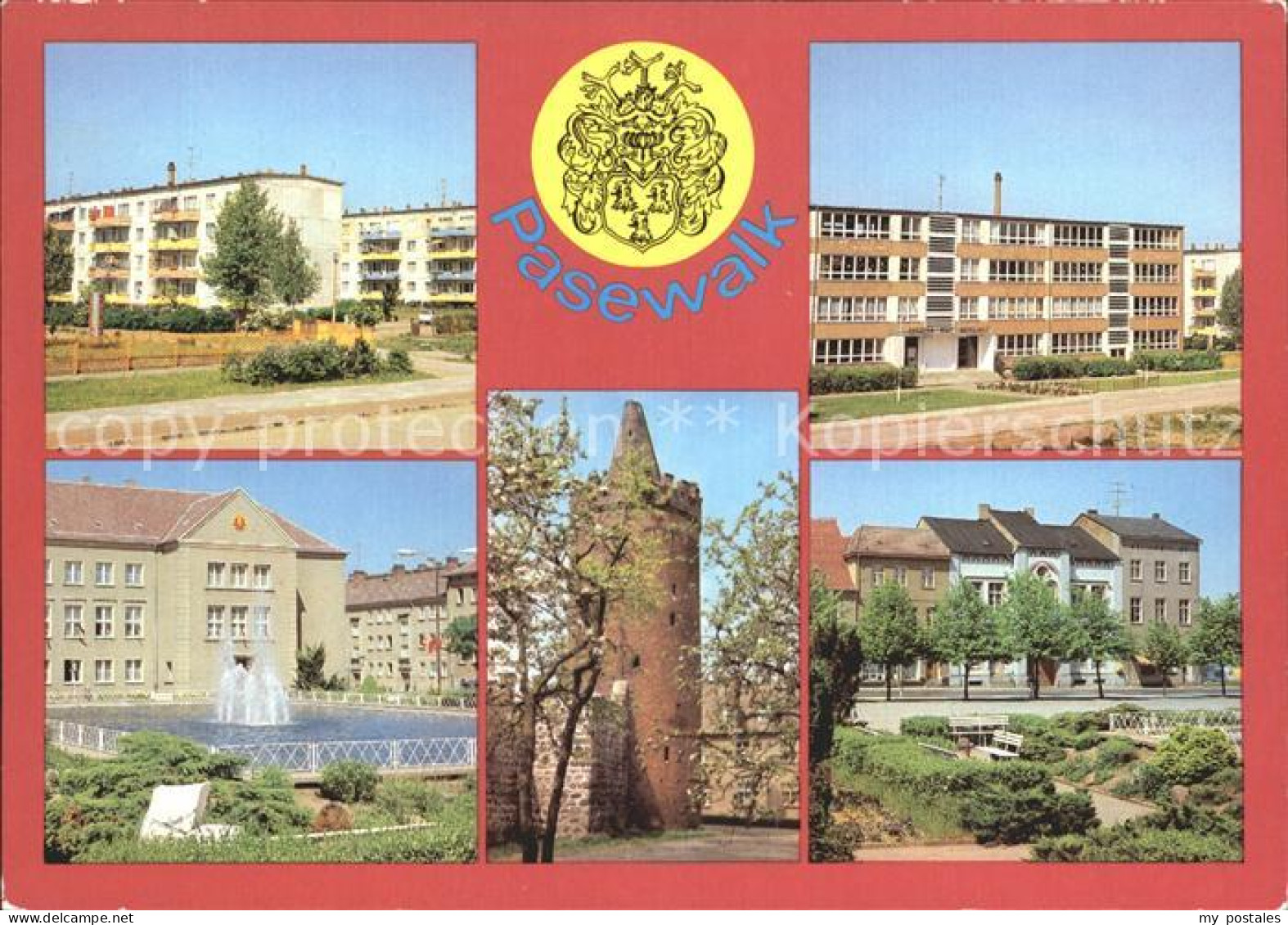 Pasewalk Mecklenburg Vorpommern Pulverturm Strasse der Jungen