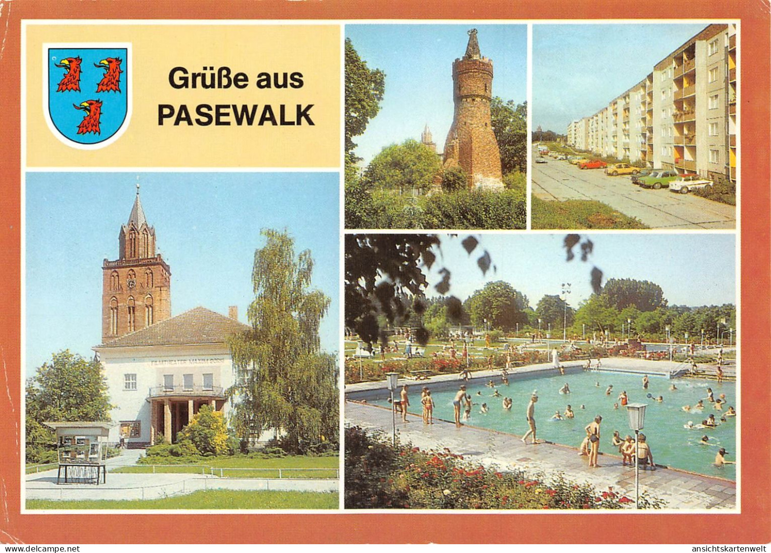 Pasewalk Mehrbildkarte ngl #179.193