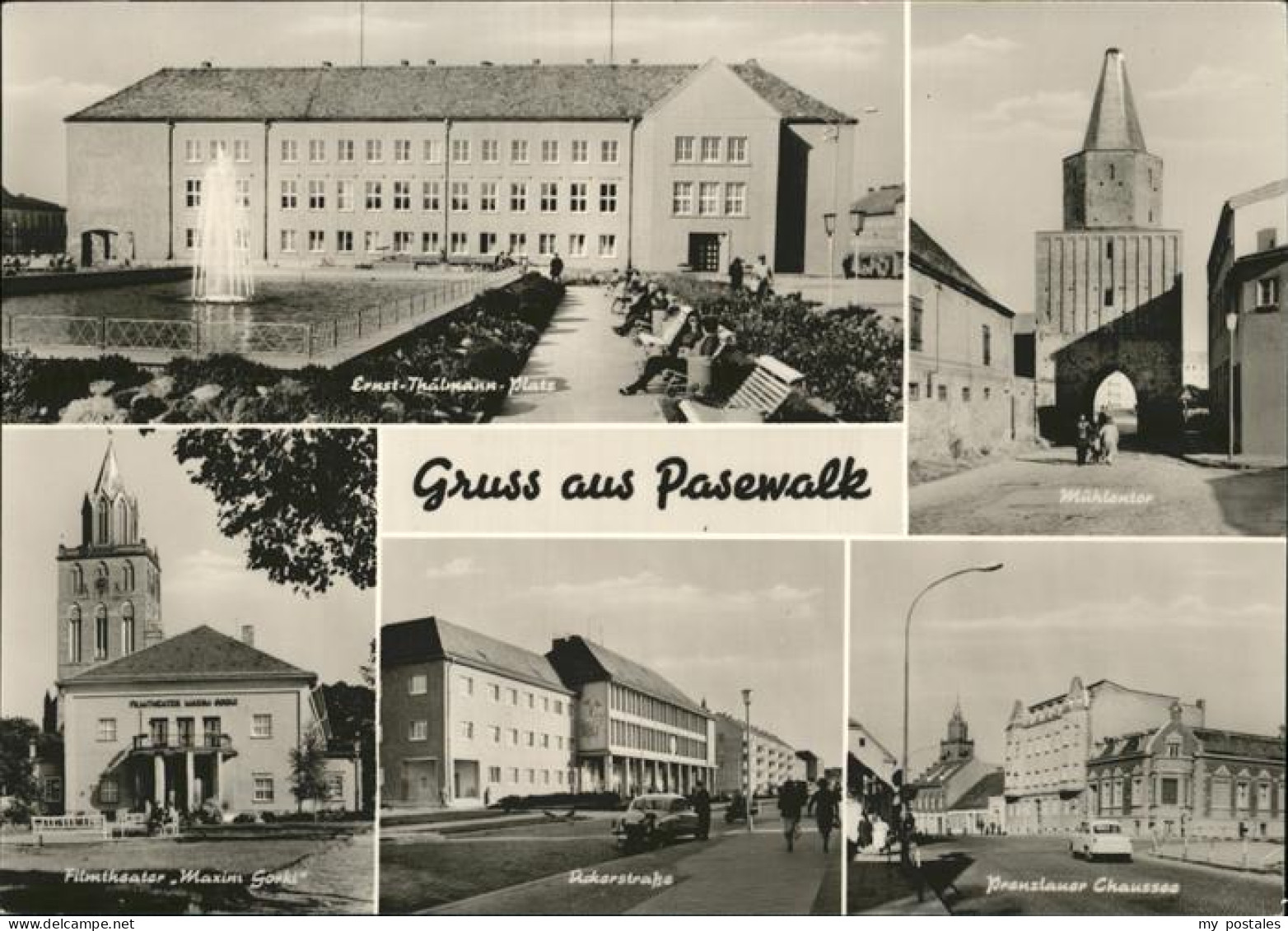 Pasewalk Muehlentor Filmtheater Prenzlauer Chaussee