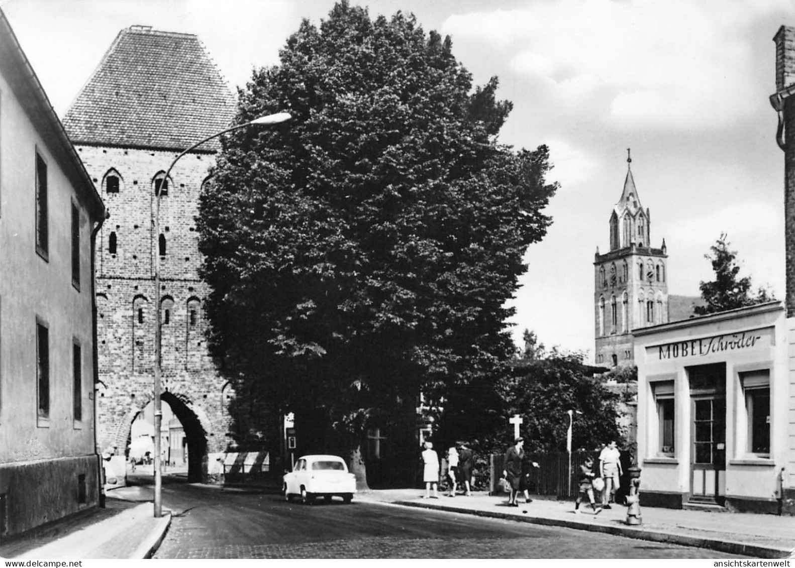 Pasewalk Prenzlauer Tor gl1977 #179.192