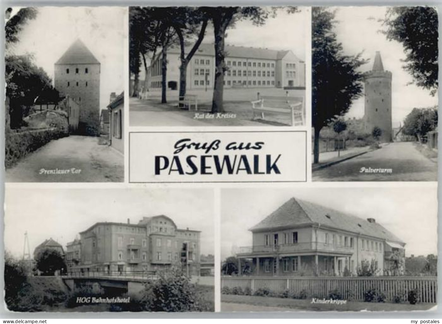 Pasewalk Prenzlauertor Kindergrippe Pulverturm