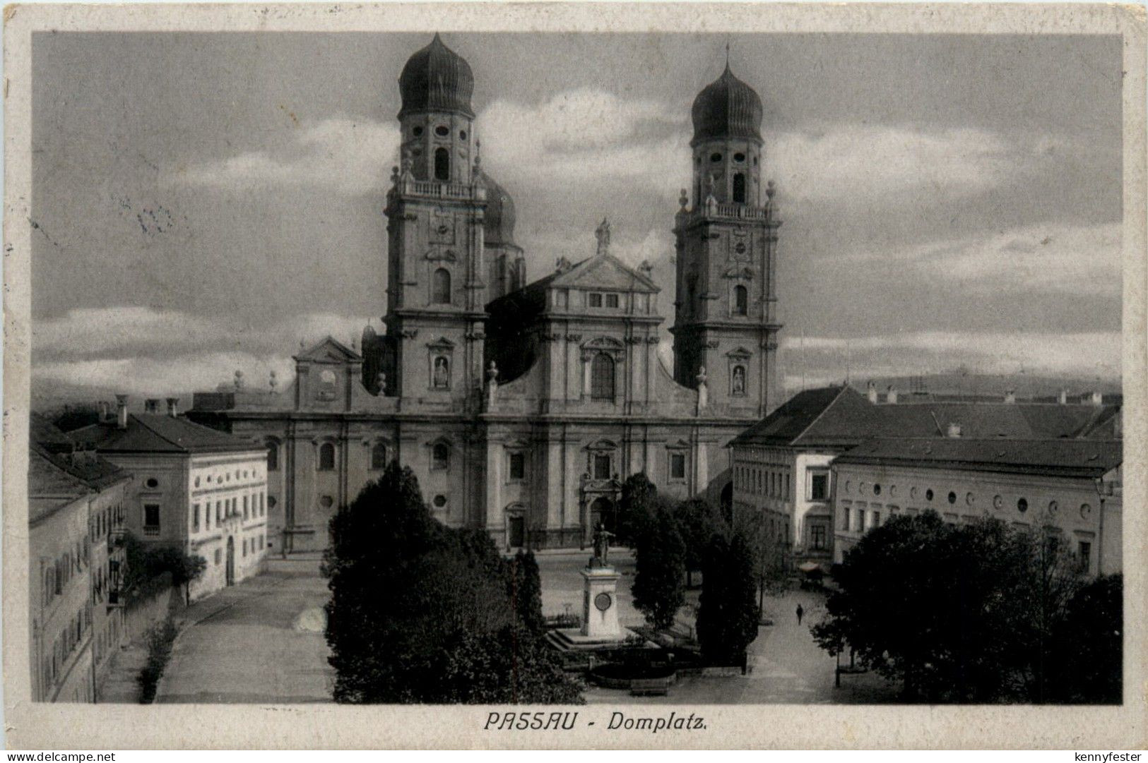 Passau/Bayern - Passau, Domplatz