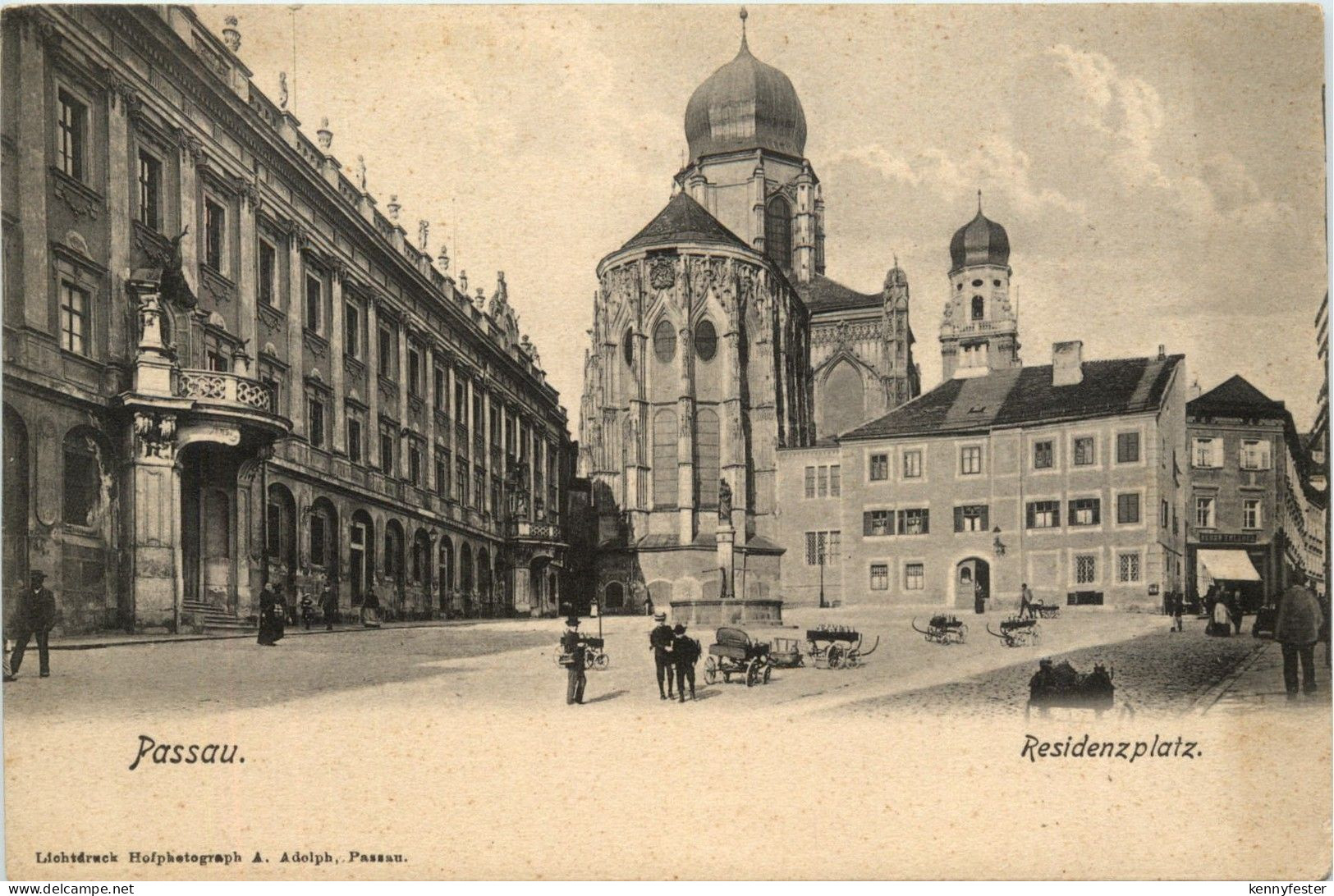 Passau/Bayern - Passau, Residenzpalast